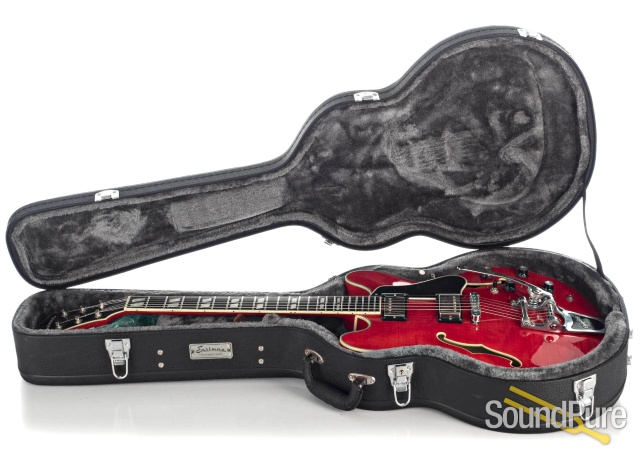 Eastman T486B-RD Red Semi-Hollow #13850453 - Used — image 4