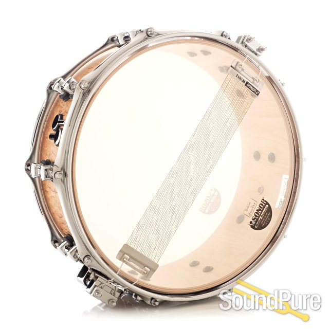 Sonor 5.5x14 SQ2 Medium Birch Snare Drum-Scandinavian Birch — image 2