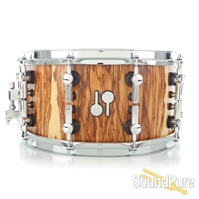 Sonor 7x14 SQ2 Heavy Beech Snare Drum- African Marble — image 1