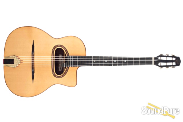 Altamira M01D Gypsy Jazz Guitar #20110538 - Used — image 9