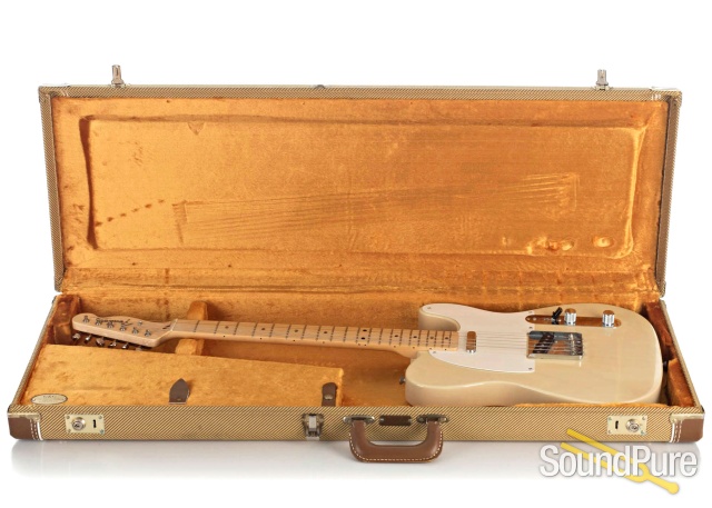 Fender CS '58 Telecaster NOS Blonde Guitar #R11227 - Used — image 4