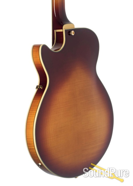 D'Angelico Excel SS Sunburst Semi-Hollow #S160063501 - Used — image 2