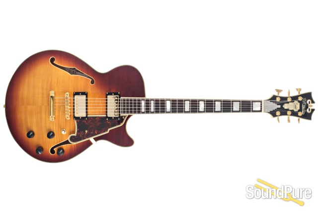 D'Angelico Excel SS Sunburst Semi-Hollow #S160063501 - Used — image 8