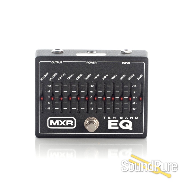 MXR M108S 10-Band Graphic EQ Guitar Pedal - Used | Soundpure.com 