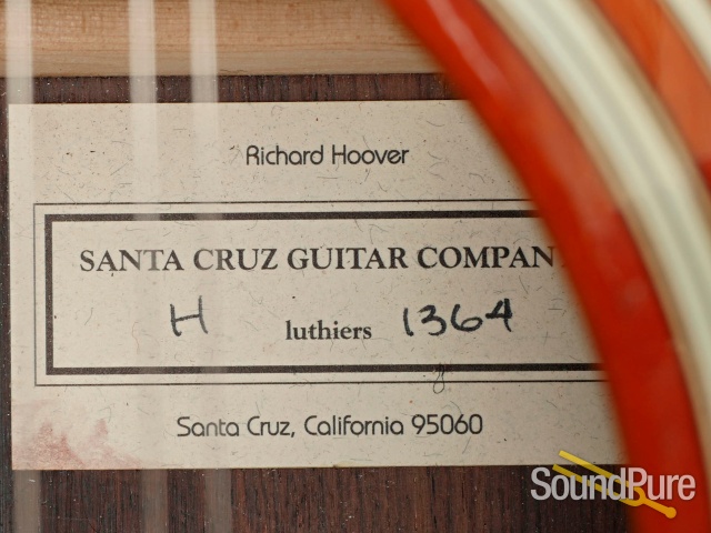 Santa Cruz H Model 12-Fret Addy/EIR 12-String #1364 - Used — image 2
