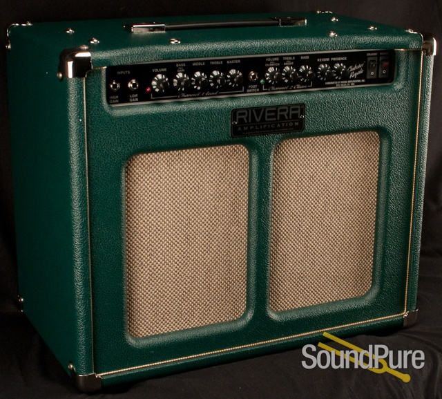 Rivera Clubster Royale Forest Green Combo Amplifier — image 8