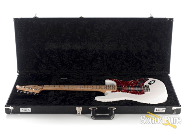 Suhr Classic S Paulownia Trans White #66847 — image 4