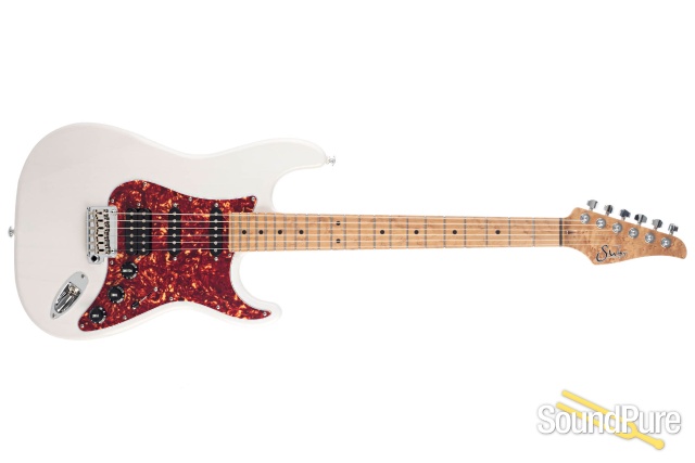 Suhr Classic S Paulownia Trans White #66847 — image 8