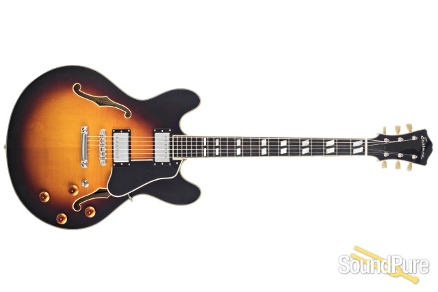 Eastman T486-SB Semi-Hollow Electric Guitar #10455400 - Used — image 9