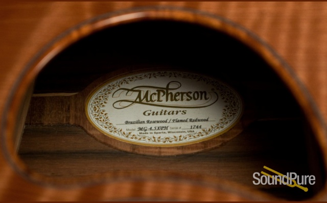 McPherson 4.5XPH Flamed Redwood/Brazilian Rosewood #1744 — image 10