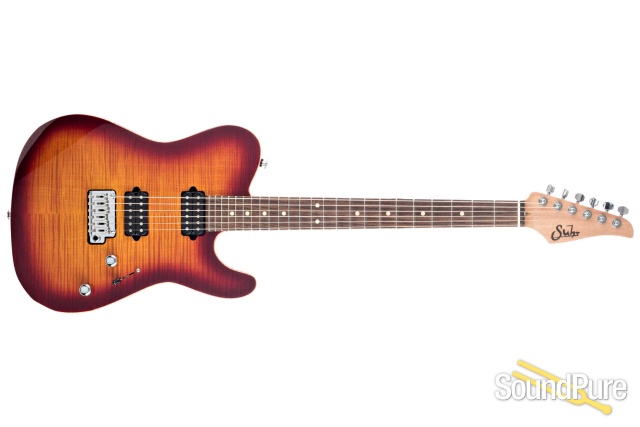 Suhr Modern T 24 Pro Aged Cherry Burst #JST9U9M - Used — image 8