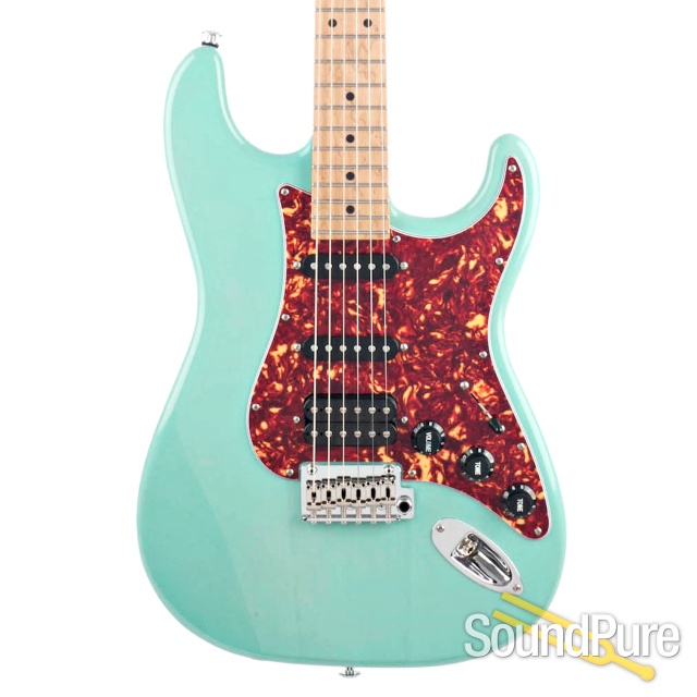 Suhr Classic S Paulownia Trans Seafoam Green #66838 — image 1