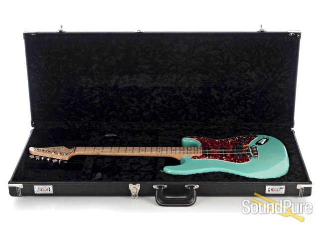 Suhr Classic S Paulownia Trans Seafoam Green #66838 — image 4