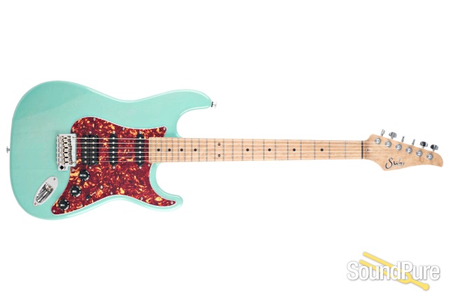 Suhr Classic S Paulownia Trans Seafoam Green #66838 — image 8