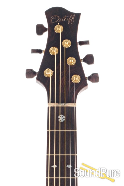 John Osthoff Jumbo Baritone Spruce/Brazilian Rosewood - Used — image 5