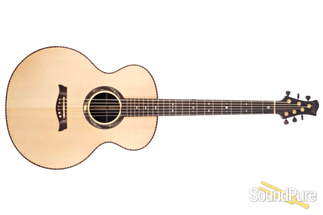 John Osthoff Jumbo Baritone Spruce/Brazilian Rosewood - Used — image 8