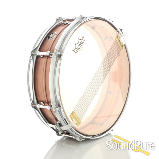 Q Drum 4.5x14 Copper Limited Edition Snare Drum — image 2