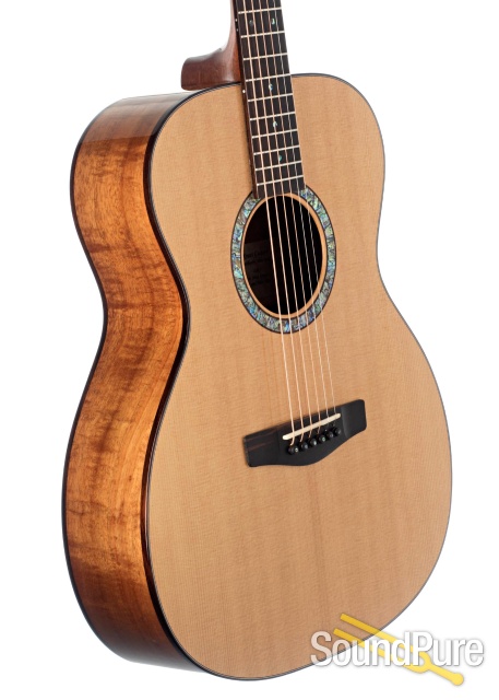 Kraus Guitars OM Sitka/Koa Acoustic Guitar #2016-07 - Used — image 3