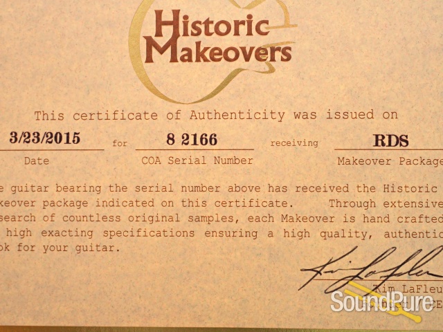 Gibson CS 1958 LP Historic Makeovers RDS #8 2166 - Used — image 5