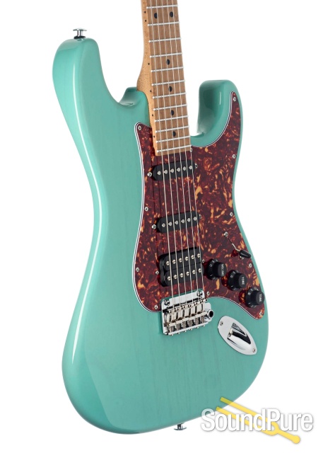 Suhr Classic S Paulownia Trans Seafoam Green #66839 — image 3