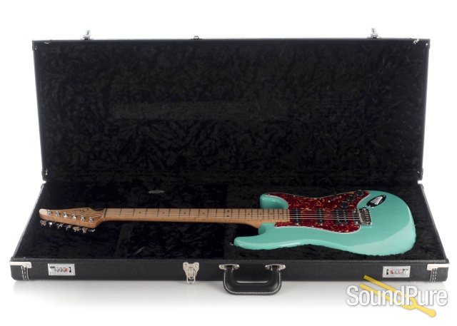 Suhr Classic S Paulownia Trans Seafoam Green #66839 — image 4
