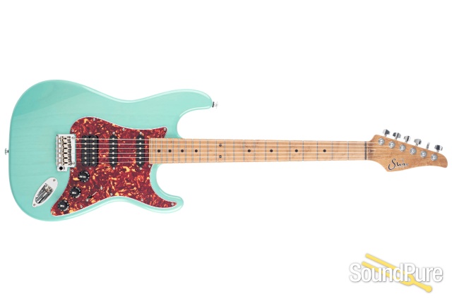 Suhr Classic S Paulownia Trans Seafoam Green #66839 — image 8