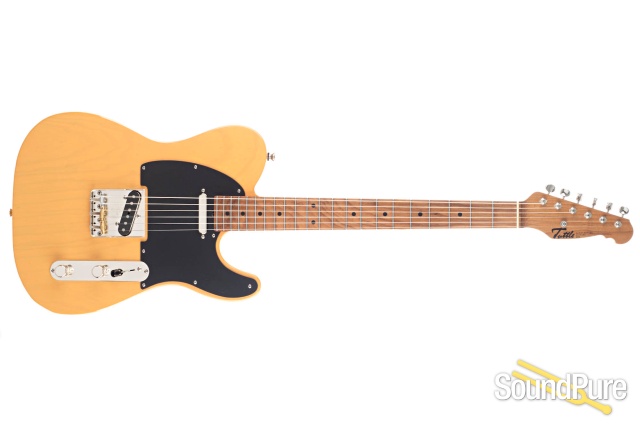 Tuttle Custom Classic T Butterscotch Electric Guitar #705 — image 8