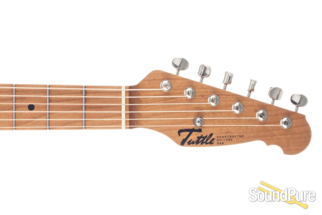 Tuttle Hollow T Butterscotch Electric Guitar #706 — image 5