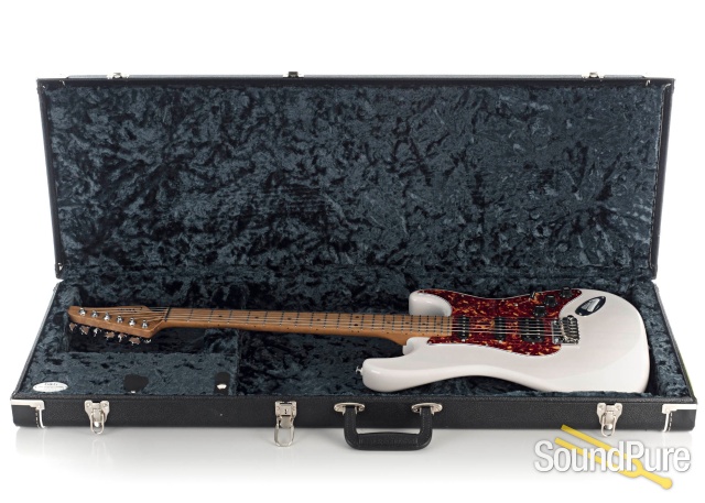Suhr Classic S Paulownia Trans White #66850 — image 4