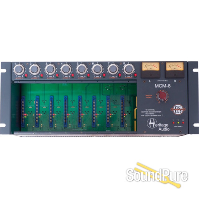 Heritage Audio MCM-8 II 500-Series Rack/Summing Mixer — image 1