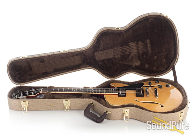 Comins GCS-1 Vintage Blonde Semi-Hollow Electric #112384 — image 4