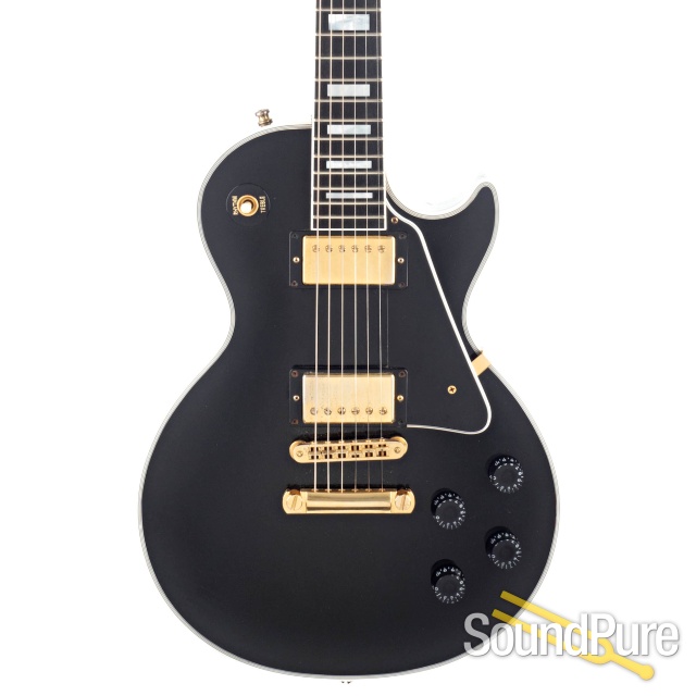 Gibson Custom Shop Les Paul Custom Ebony #CS002921 - Used — image 1