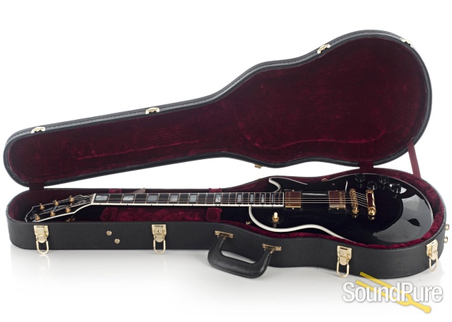 Gibson Custom Shop Les Paul Custom Ebony #CS002921 - Used — image 4