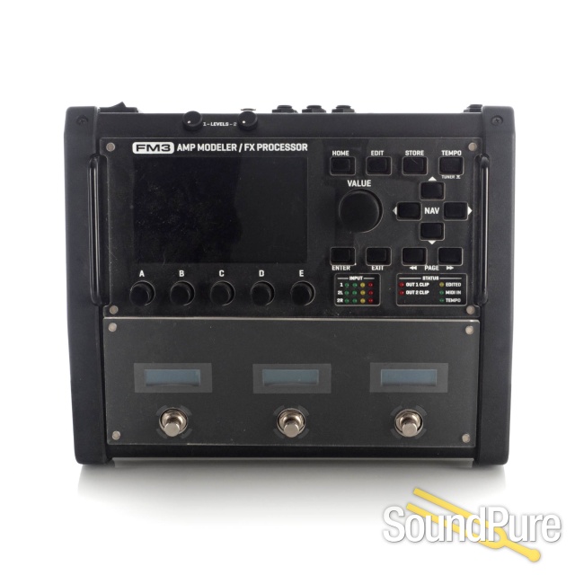 Fractal FM3 Amp Modeler/Processor w/CEBA Cover - Used — image 1
