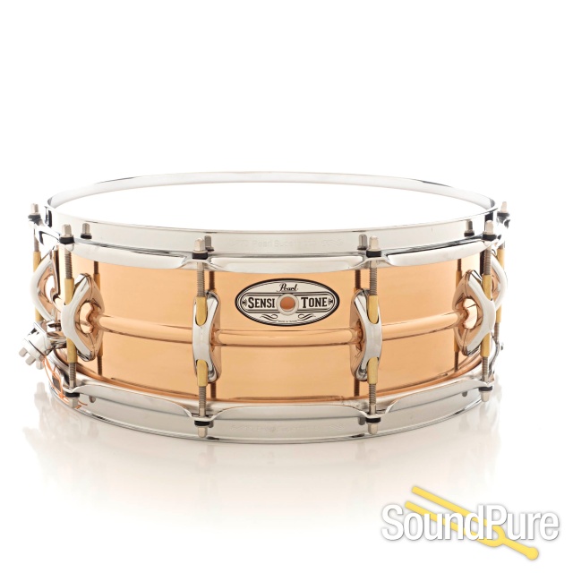 Pearl 5x14 Sensitone Phosphor Bronze Snare Drum