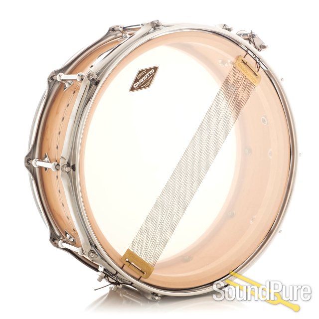 Craviotto 5.5x14 Maple Custom Shop Snare Drum-Maple Inlay — image 2