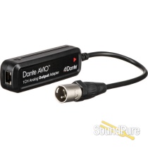 Audinate Dante AVIO DAO Single Channel Adapter Audinate Dante AVIO DAO Single Channel Adapter