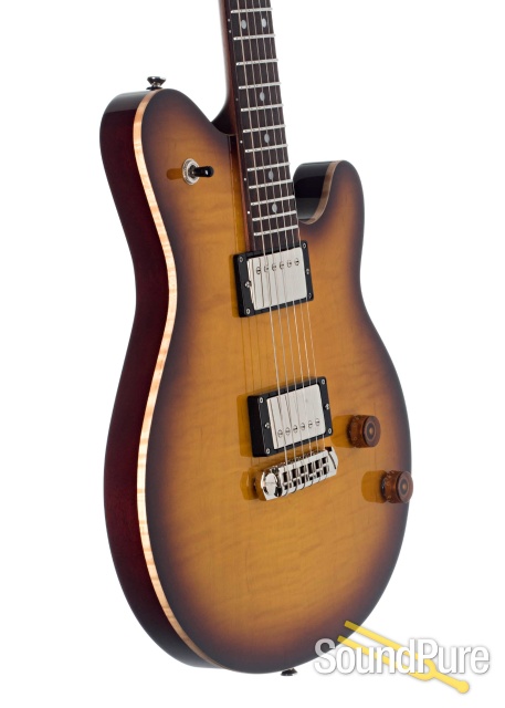 Tuttle Jr. Deluxe 2-Tone Burst Electric Guitar #6 - Used — image 3