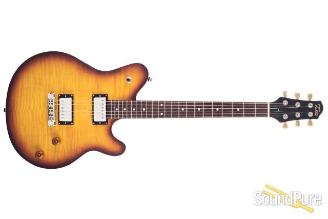 Tuttle Jr. Deluxe 2-Tone Burst Electric Guitar #6 - Used — image 8