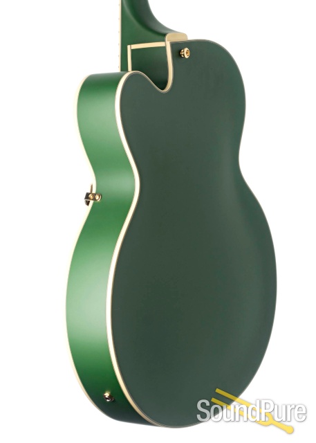 D'Angelico DLX EXL-1 Emerald Green Archtop #W1702398 - Used — image 2