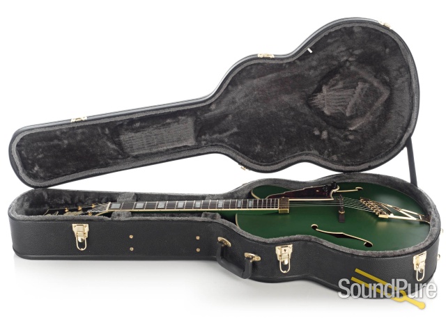 D'Angelico DLX EXL-1 Emerald Green Archtop #W1702398 - Used — image 4