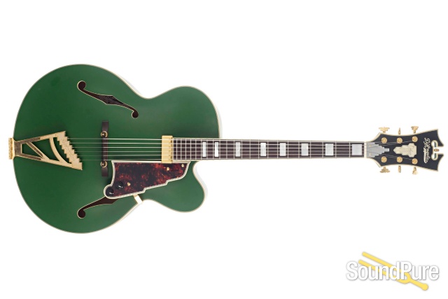 D'Angelico DLX EXL-1 Emerald Green Archtop #W1702398 - Used — image 8