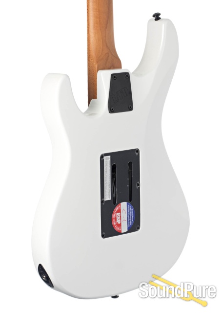 LTD SN-1000 FR Pearl White Electric Guitar #W19101215 - Used — image 2