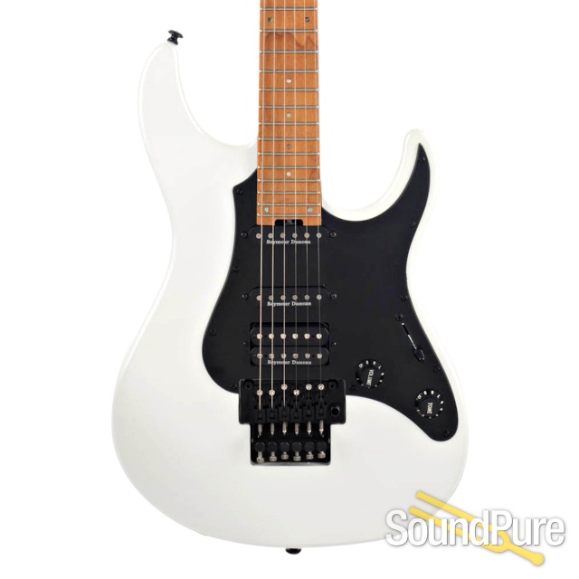 LTD SN-1000 FR Pearl White Electric Guitar #W19101215 - Used — image 1