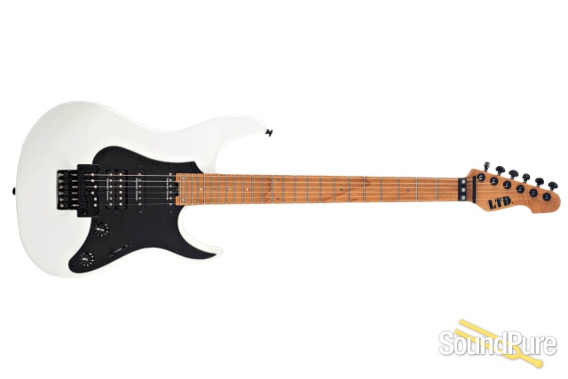 LTD SN-1000 FR Pearl White Electric Guitar #W19101215 - Used — image 8