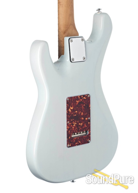 Suhr Classic S Paulownia Trans Sonic Blue Guitar #66843 — image 2