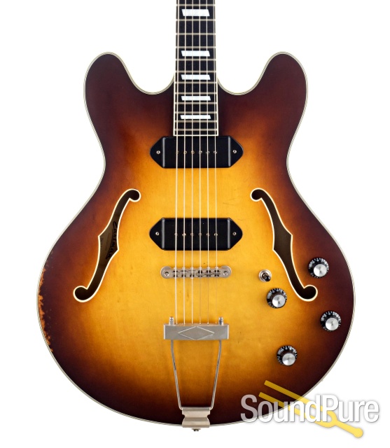 Eastman T64/V-GB Thinline Electric Guitar #13950621 - Used — image 1