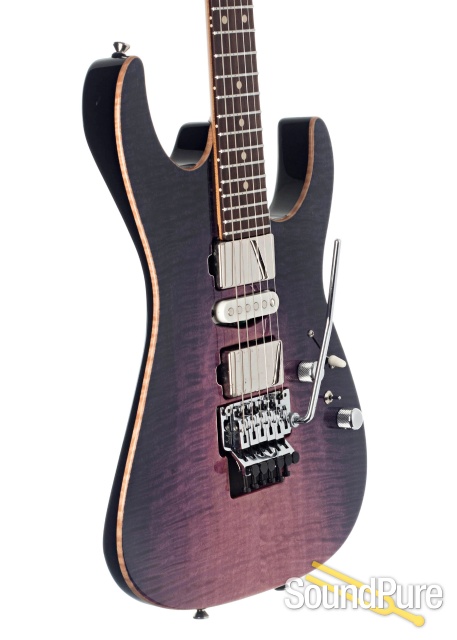 Anderson Li'l Angel Purple Wakesurf Guitar #03-22-21N - Used — image 3
