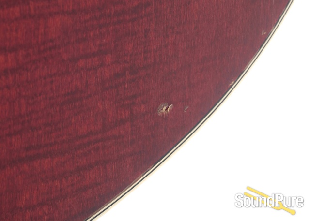 Ovation Tornado Red Semi-Hollow Guitar #H 151 - Used — image 6