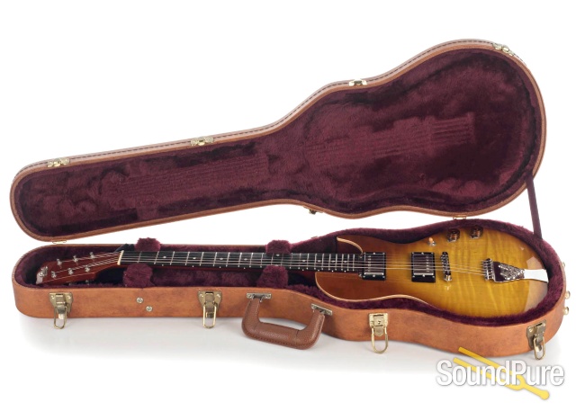 B&G Step Sister Honey Burst Electric Guitar #1802004 - Used — image 4